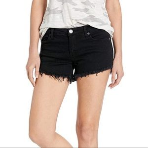 BLANK NYC Black Denim Cutoff Shorts